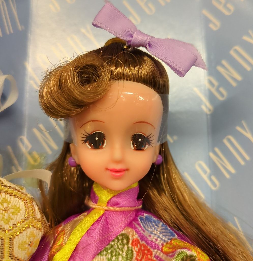 タカラ　ジェニー　きもの ジェニー きもの (朱/花柄) 「ジェニー」TAKARA タカラ - メルカリ