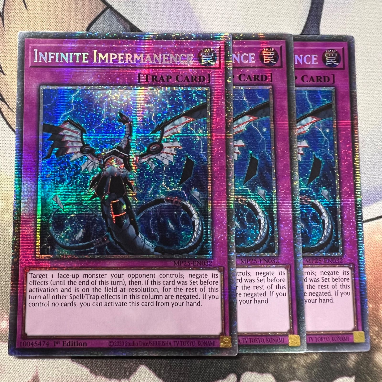 無限泡影 1st英語 EUシークレット 2枚 無限泡影 1st英語 EU