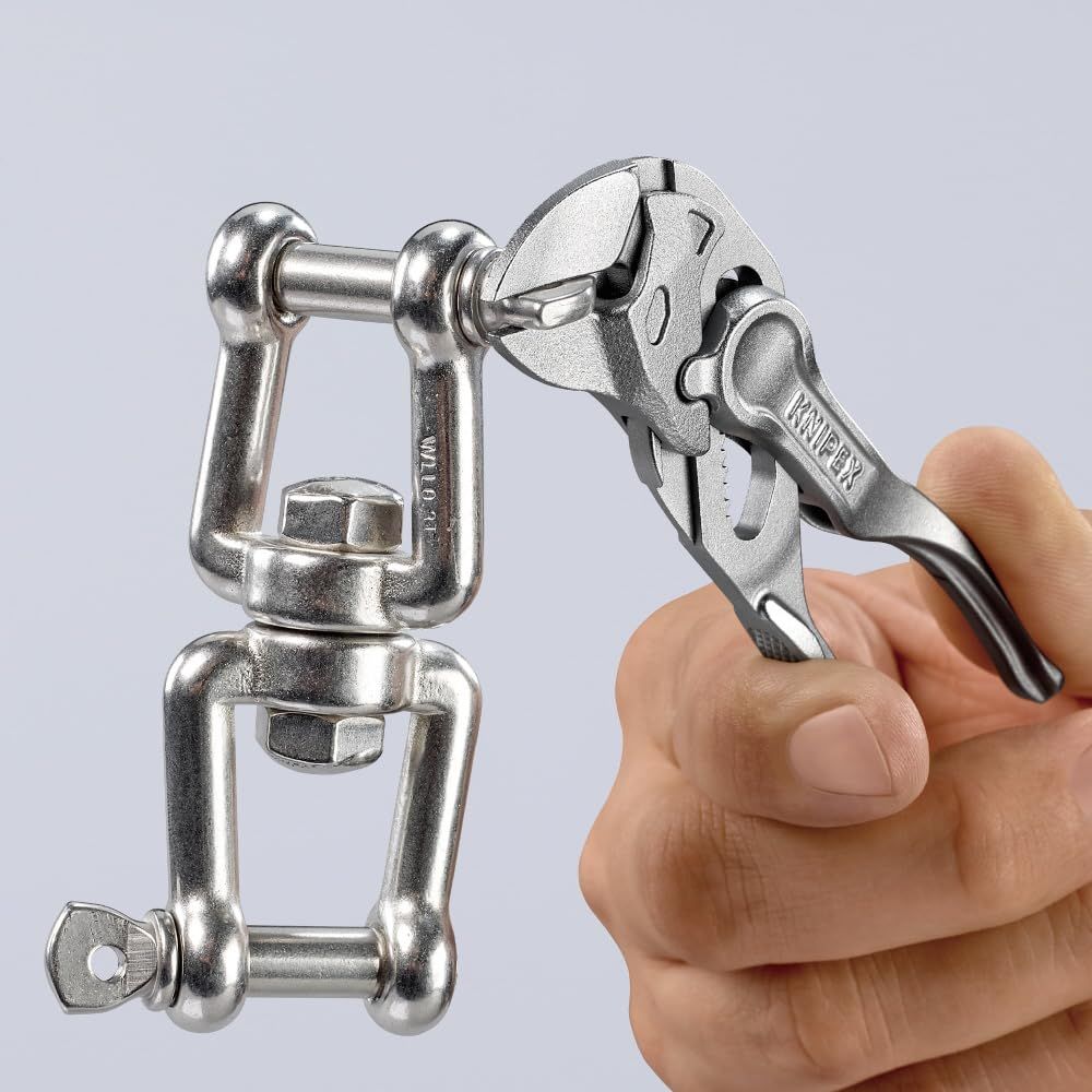  KNIPEX クニペックス プライヤーレンチXS 全長100 mm エンボス加工ハンドル 8604-100 その他 特殊工具