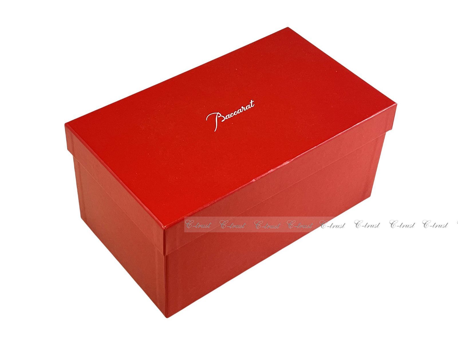 ＢＡＣCARAT 美しいレッドハ－トクリスタル　箱付き新品未使用品 Baccarat バカラ ベガグラス ゴブレット 食器 クリスタル ガラス 400cc