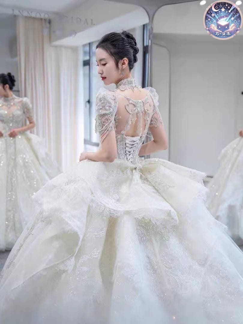 新品 未使用 ウェディングドレス レディースドレス 高級ウェディング