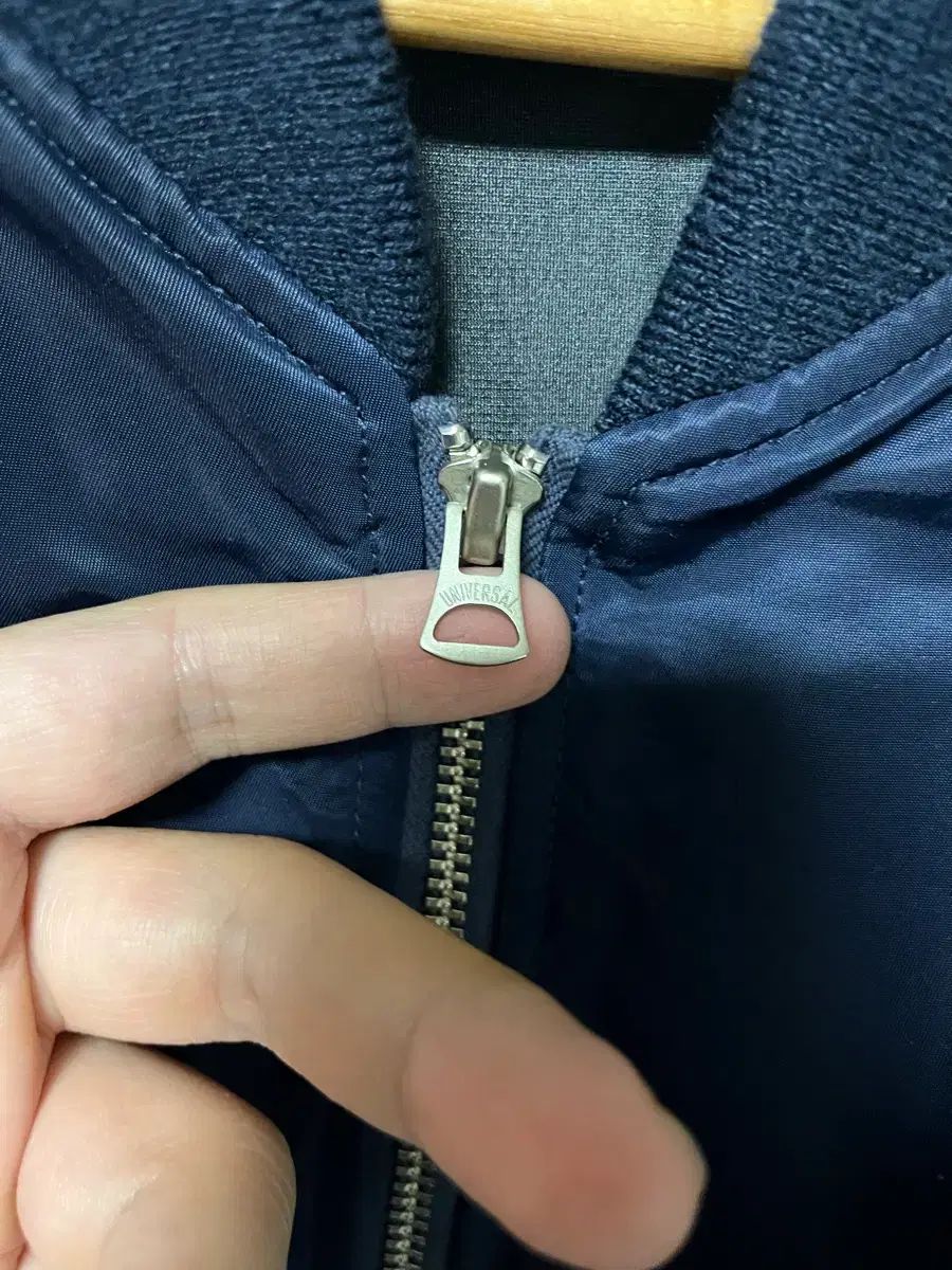 nanamica(ナナミカ) ブルゾン ma-1 ジャケット ネイビー M size - メルカリ