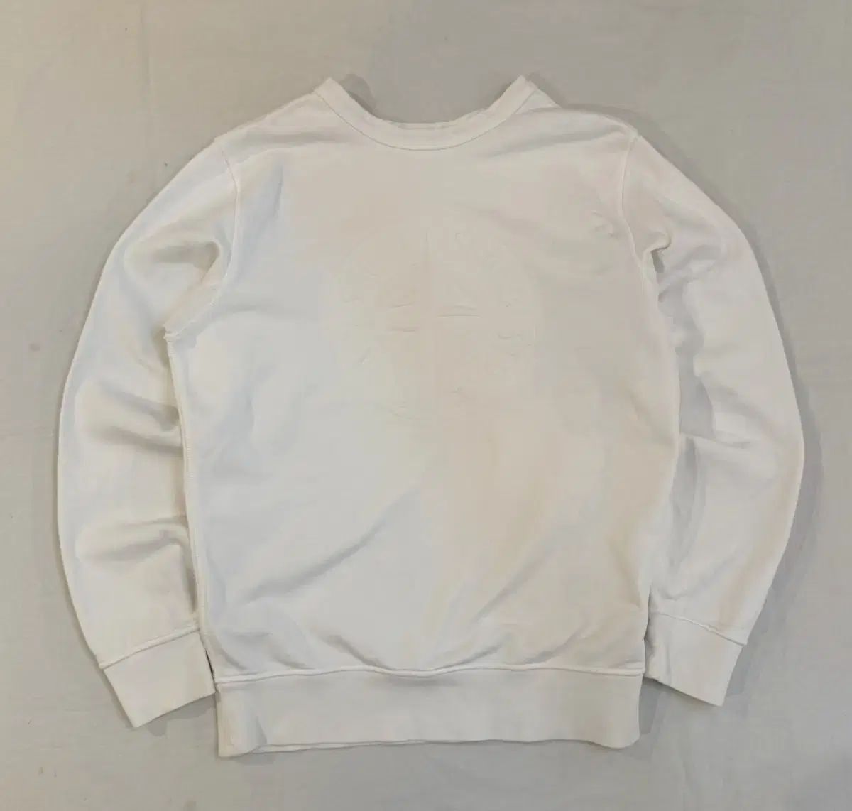 ストーンアイランド 19ss リバーシブル スウェットシャツ 白 STONE