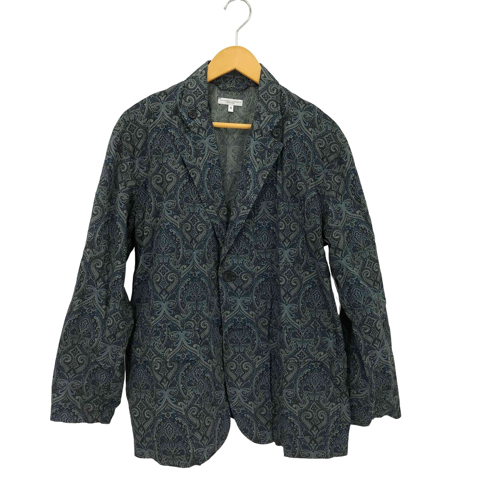 エンジニアードガーメンツ Engineered Garments ペイズリー柄 シングル 