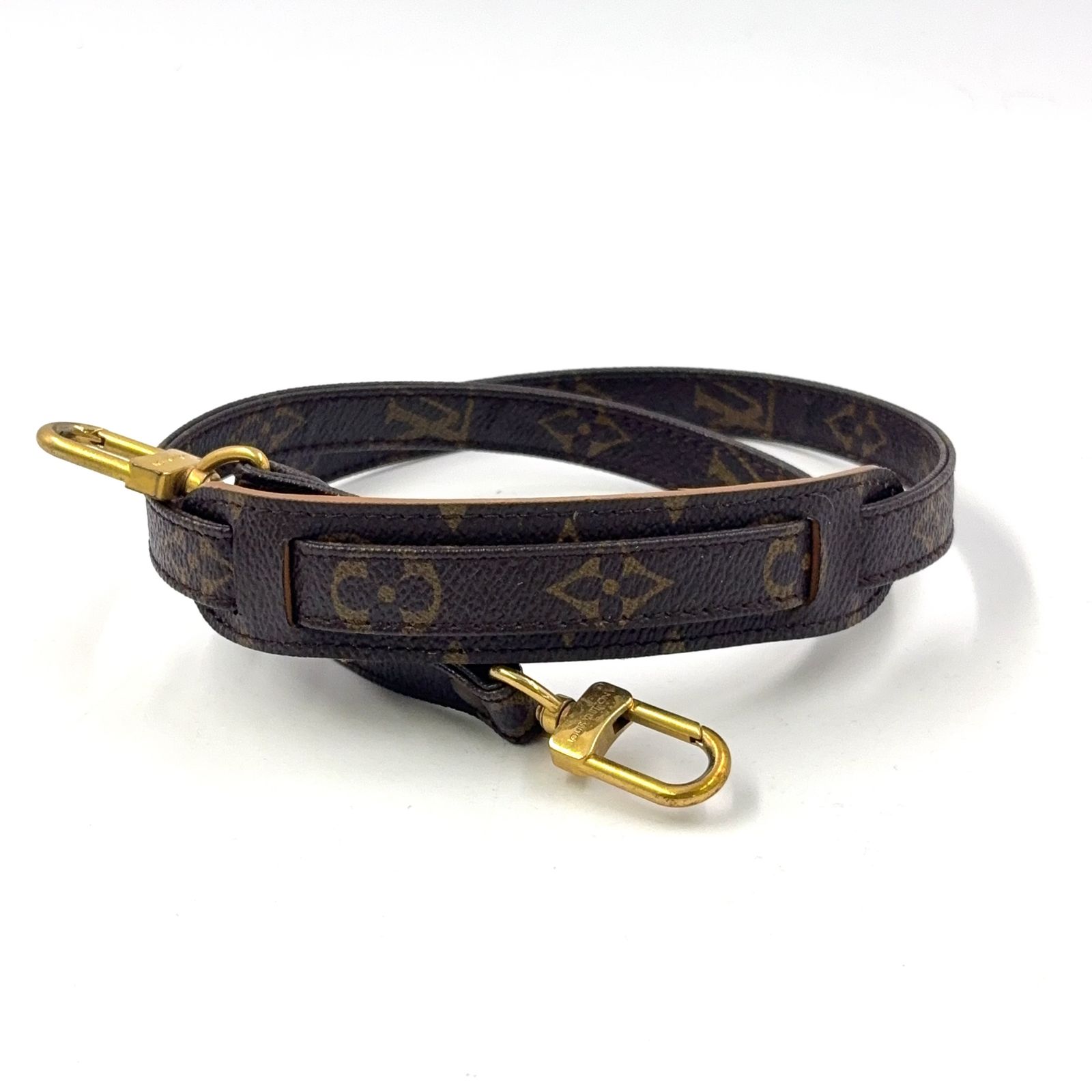 ルイヴィトン ショルダーストラップ モノグラム PVC ブラウン LOUIS VUITTON モノグラム PVC ブラウン ショルダーストラップ