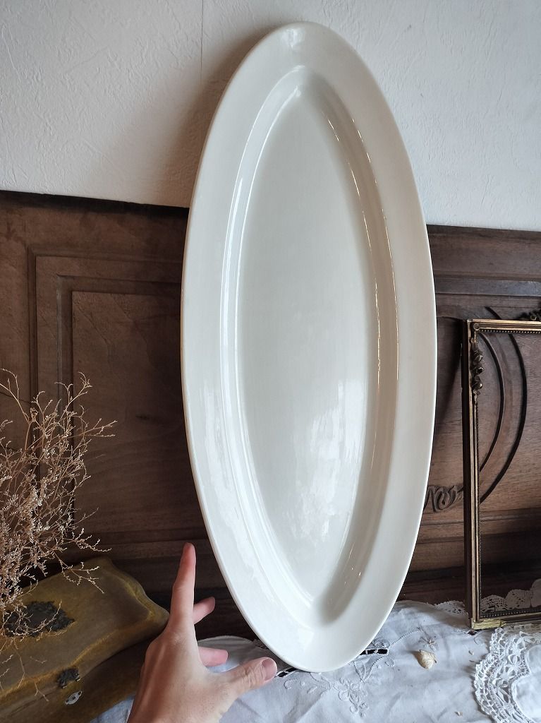 【希少】フランス アンティーク サルグミンヌ 白浮彫 フルーツプレート４枚セット 希少】フランス アンティーク サルグミンヌ 白浮彫 フルーツプレート4