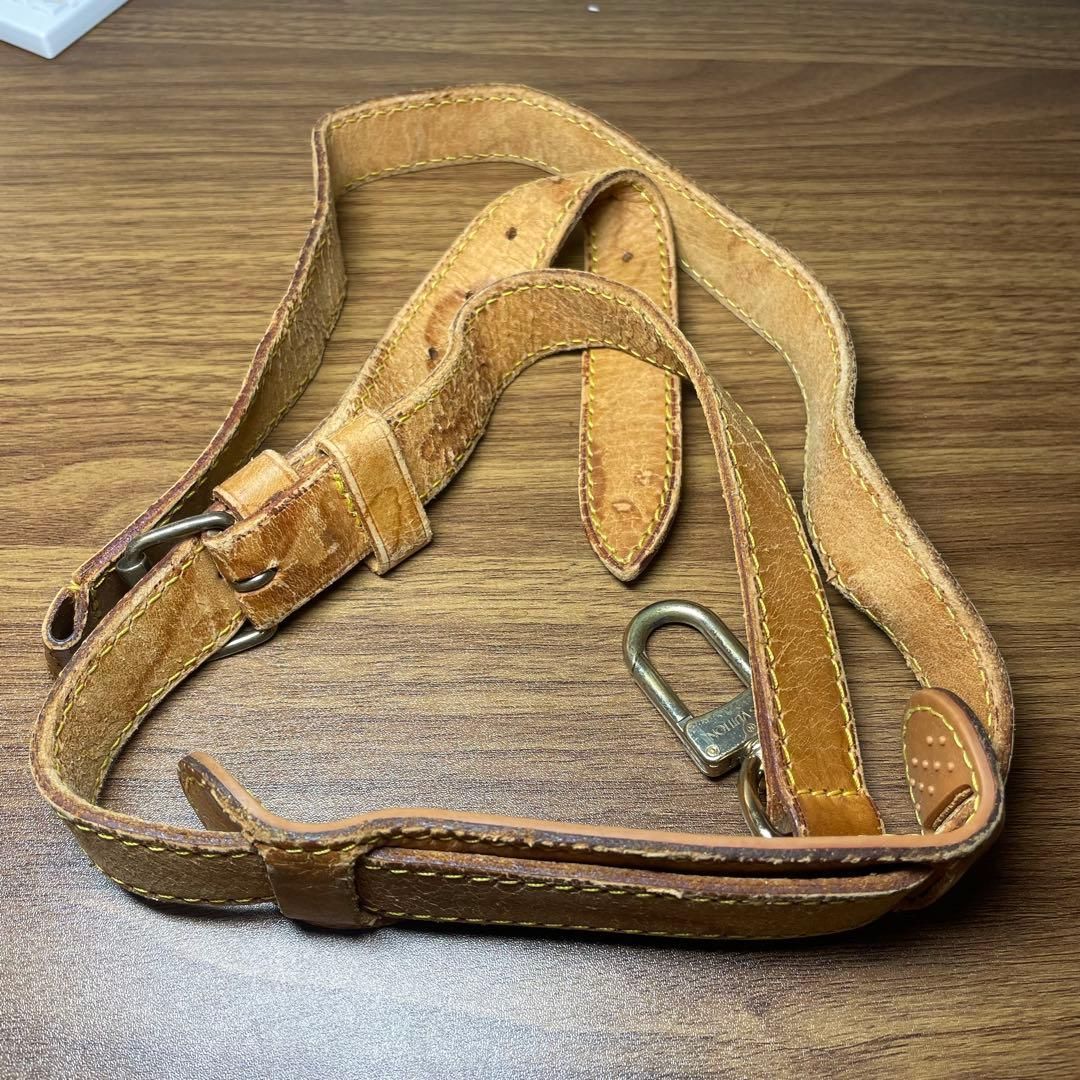 【新品訳あり】ルイヴィトン　ショルダーストラップ　ヌメ皮　100ｃｍ ヴィトン ショルダーストラップ 100cm 新品訳あり】ルイヴィトン