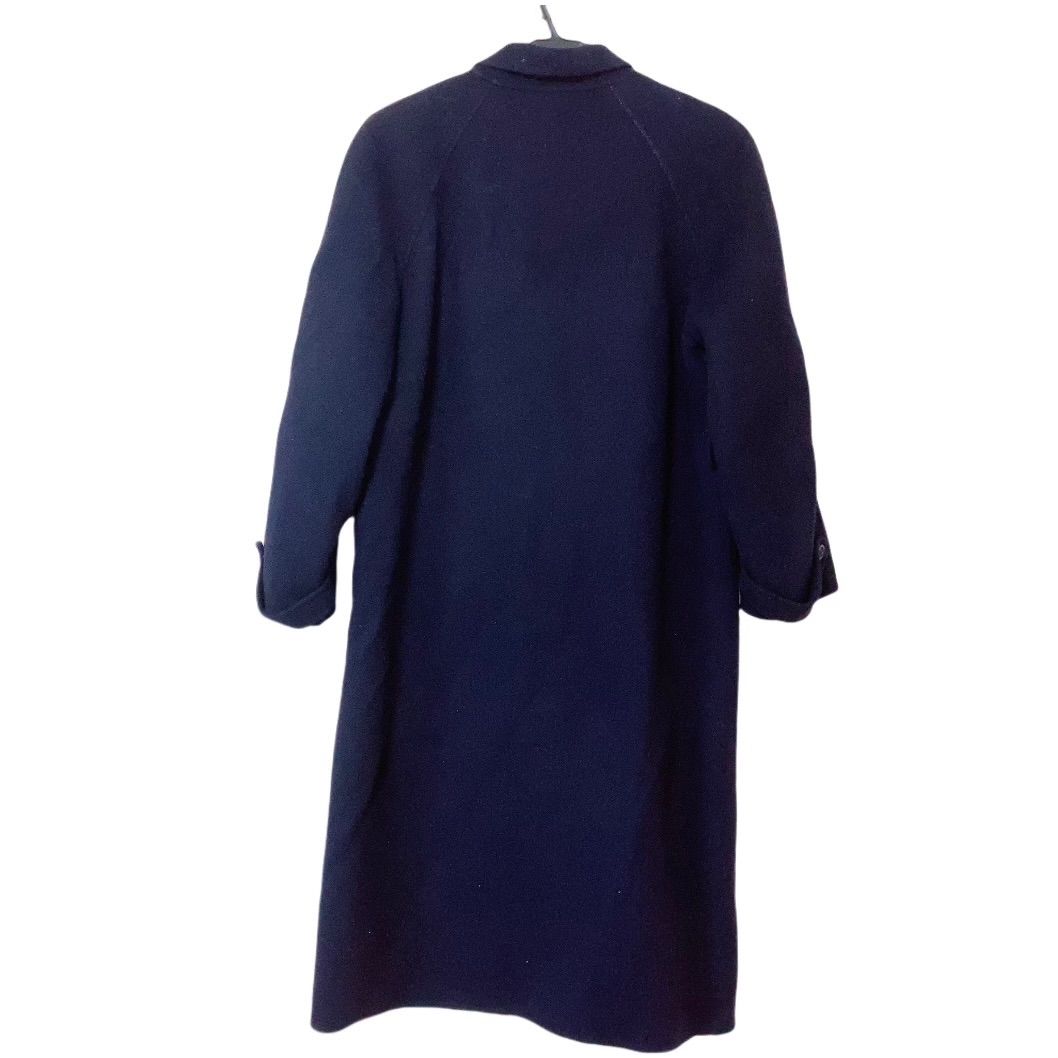 カシミヤロングコート 紺 ネイビー レディース 9号 日本製 オシャレ