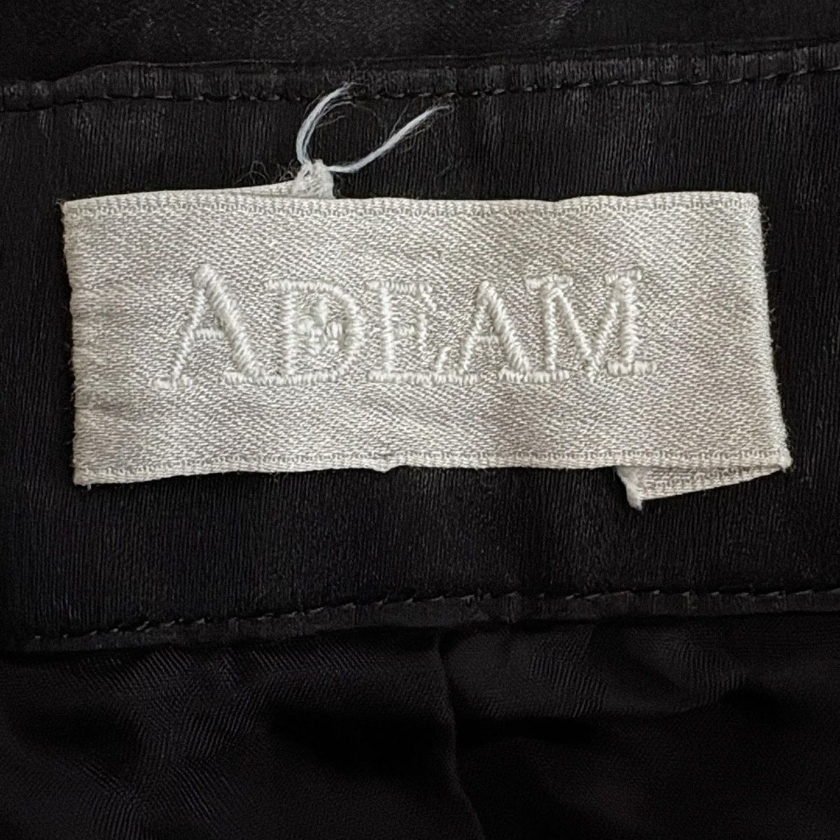 ADEAM(アディアム) スカート サイズ4 XL レディース - 黒 ひざ丈  