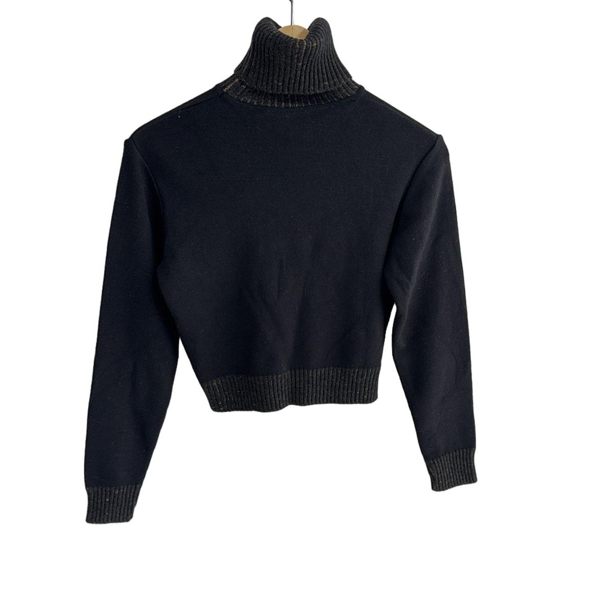 FENDI(フェンディ) 長袖カットソー サイズUSA6 M レディース美品 - 黒