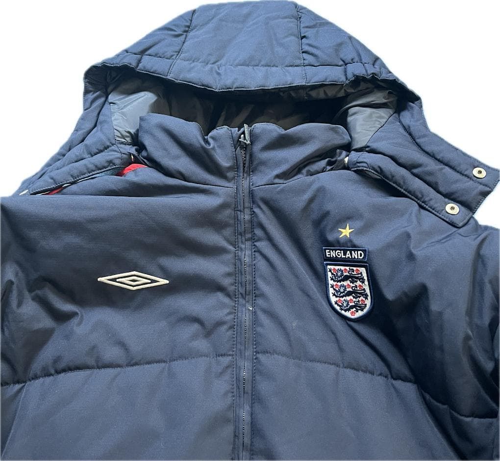 UMBRO アンブロ ENGLAND イングランド代表 中綿ジャケット フード