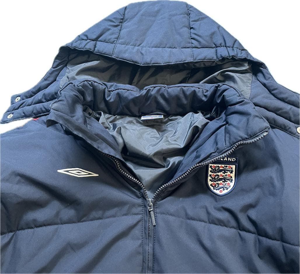 UMBRO アンブロ ENGLAND イングランド代表 中綿ジャケット フード