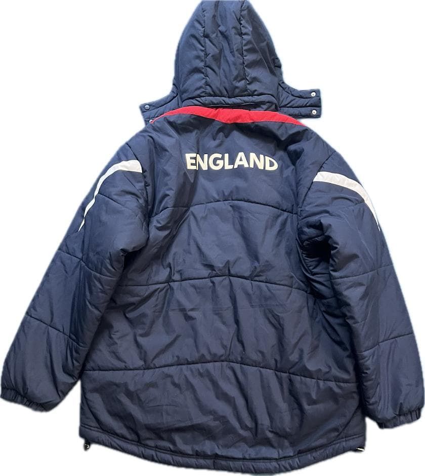 UMBRO アンブロ ENGLAND イングランド代表 中綿ジャケット フード