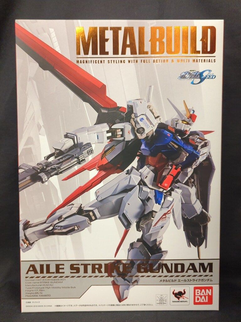 バンダイ METAL BUILD 機動戦士ガンダムSEED エールストライクガンダム