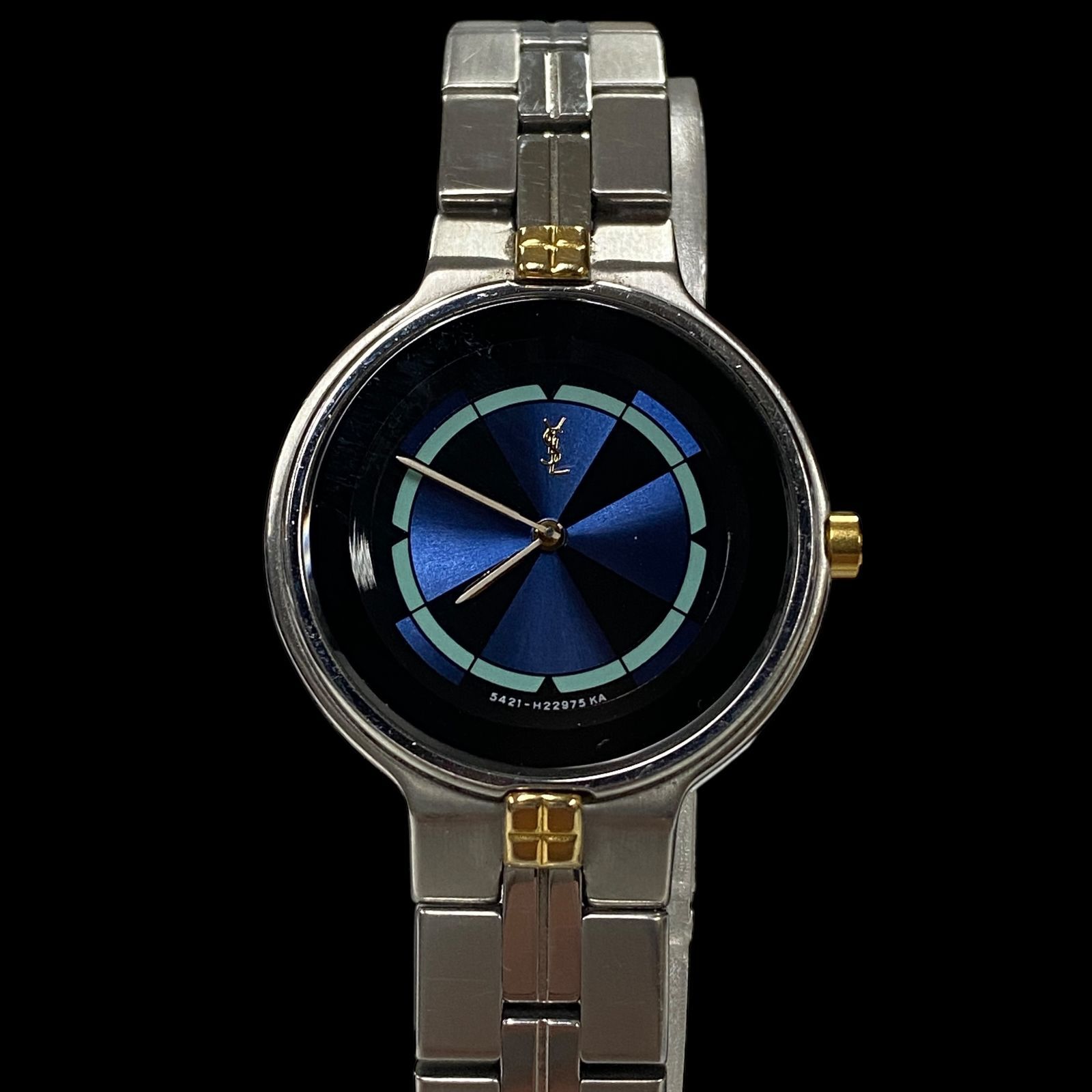 新品電池 稼働品 Yves Saint Laurent イヴサンローラン レディース