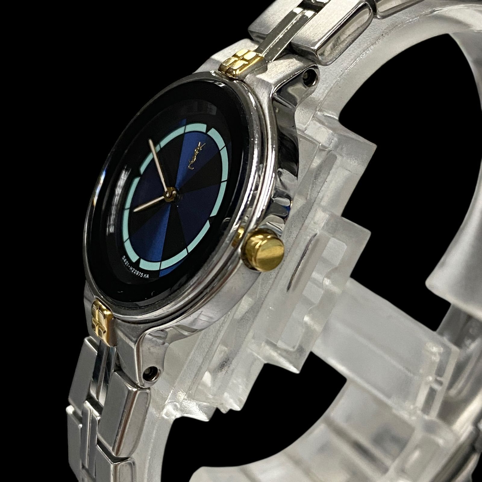 新品電池 稼働品 Yves Saint Laurent イヴサンローラン レディース