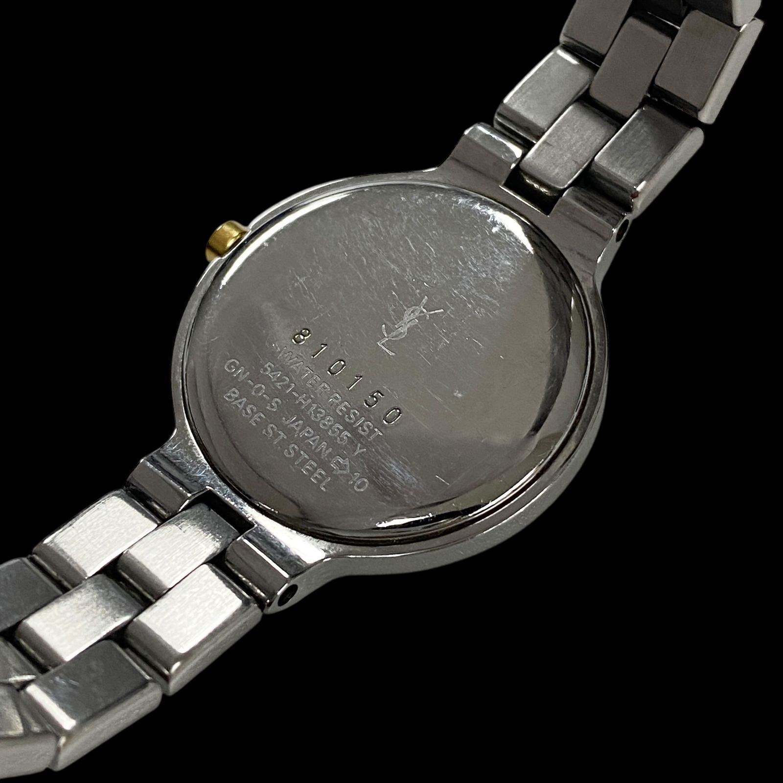 新品電池 稼働品 Yves Saint Laurent イヴサンローラン レディース