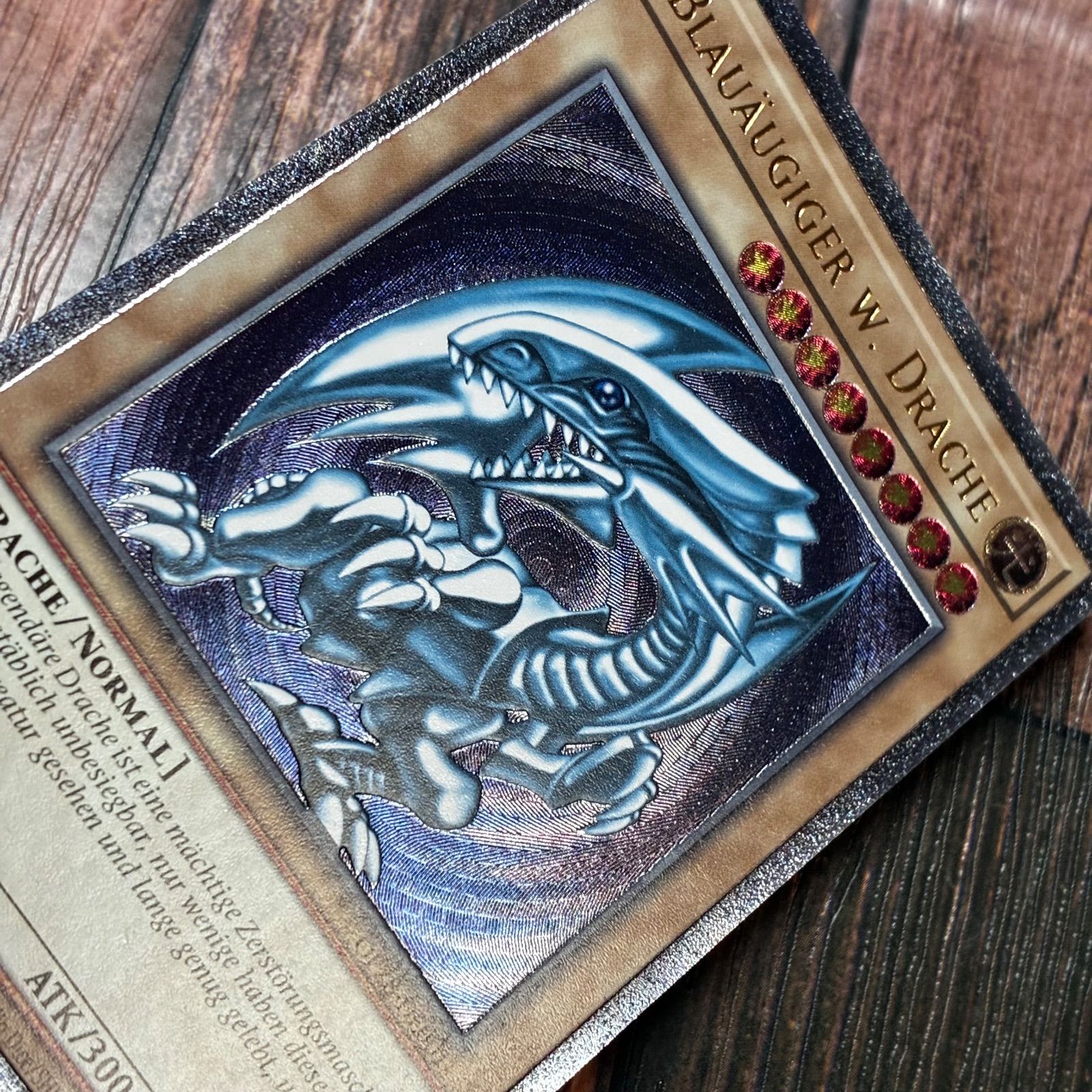 青眼の白龍 字レア 青 ドイツ 青眼の白龍 字レア 青 ドイツ