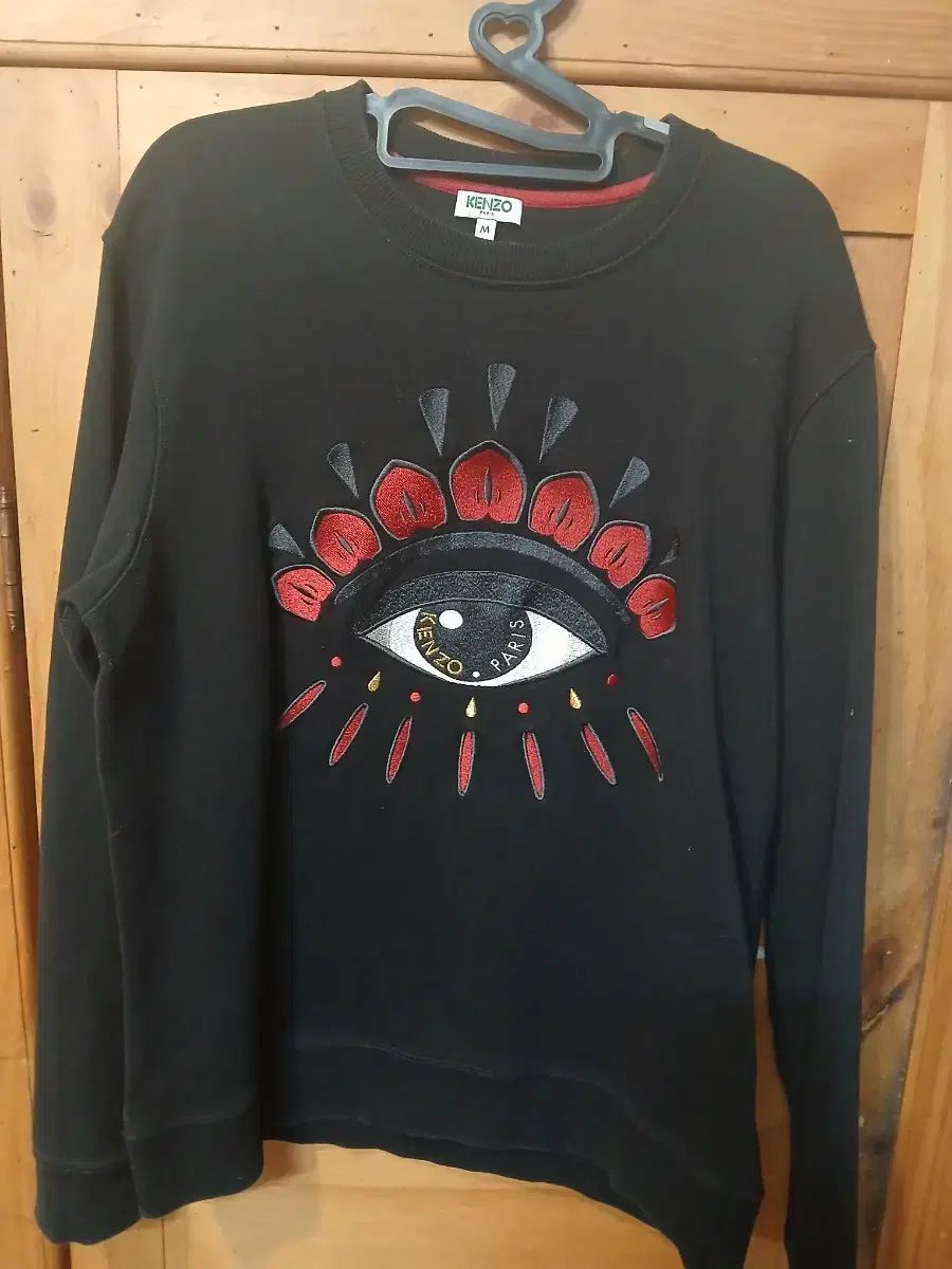 KENZO ケンゾー ブラック アイ 刺繍 スウェット - メルカリ