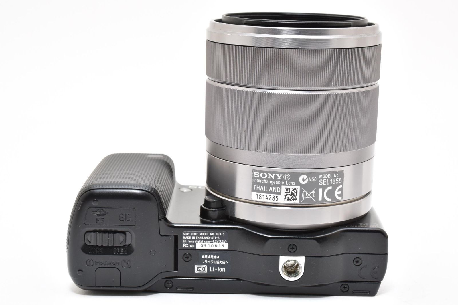 ☆極上☆SONY ソニー NEX-5 ブラック 18-55mm レンズセット 人気の