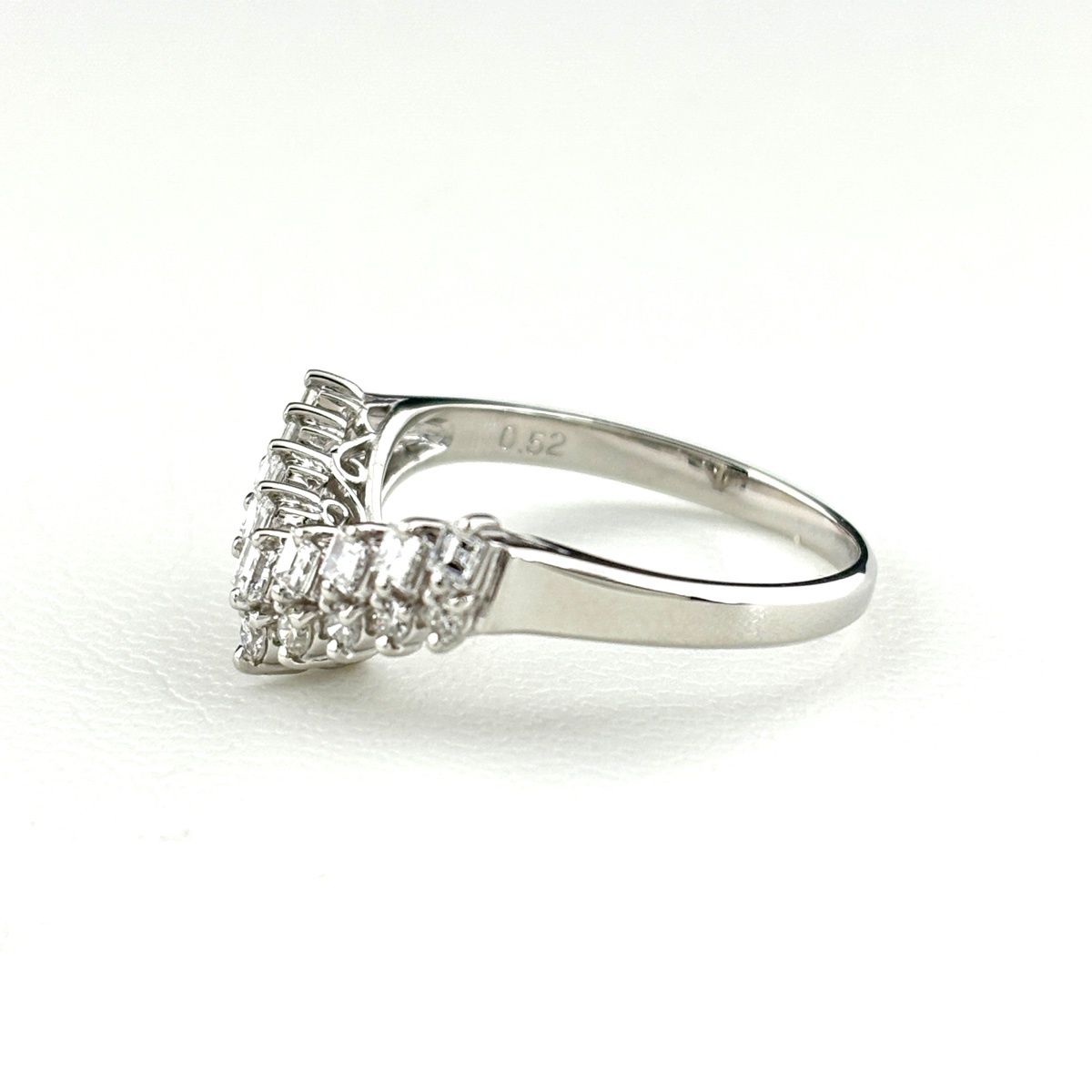 コーデュラ】 PT900ダイヤリング1.00ct/#12.5/リング/Aランク/69【中古