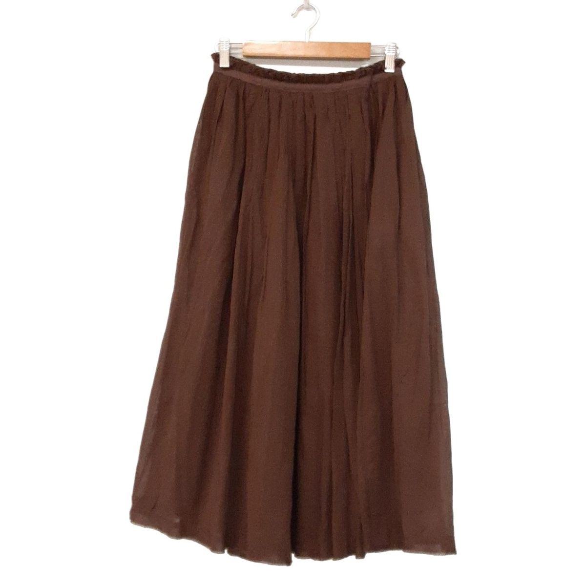 Drawer ドゥロワー☆ラップスカート　36サイズ Drawer(ドゥロワー) 巻きスカート サイズ36 S レディース美品 - ダーク
