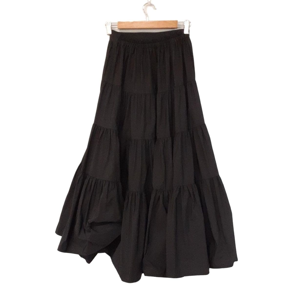 美品　 SHE Tokyo Giselle シートーキョー　ウール　スカート　黒 SHE TOKYO シー トウキョウ Gieselle ジゼル ウールスカート 36