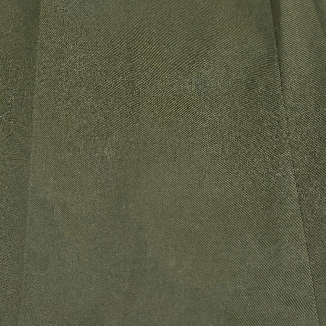 美品】 theory luxe ワイドスラックスパンツ 036 カーキ - メルカリ