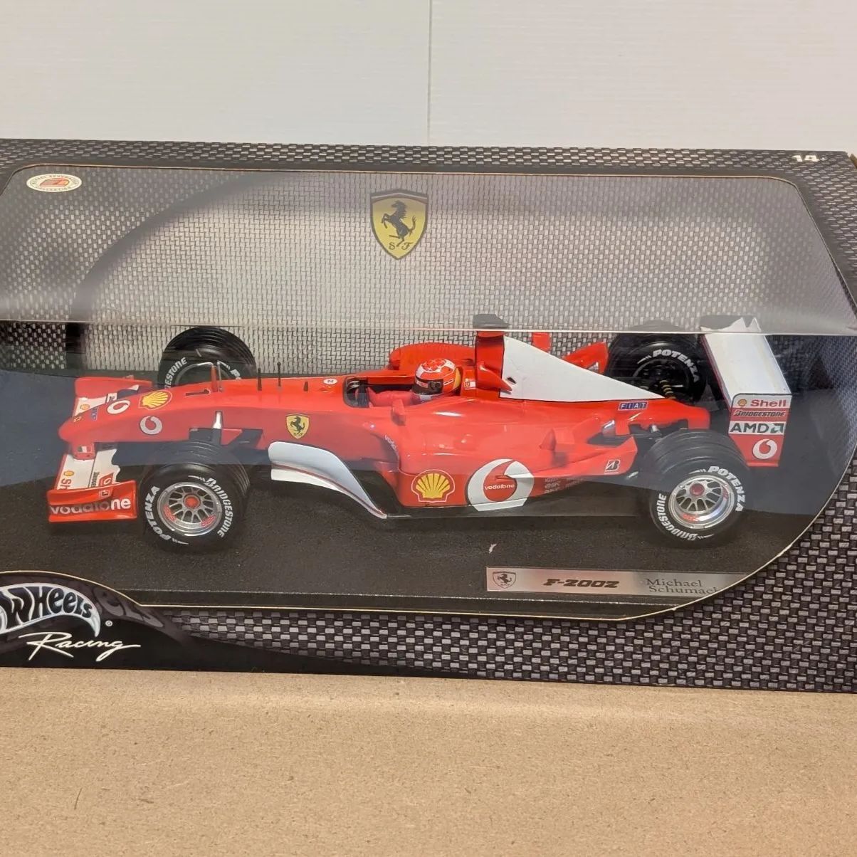 Hot Wheels F2002 ミニカー ミハエル・シューマッハ Hot Wheels F2002