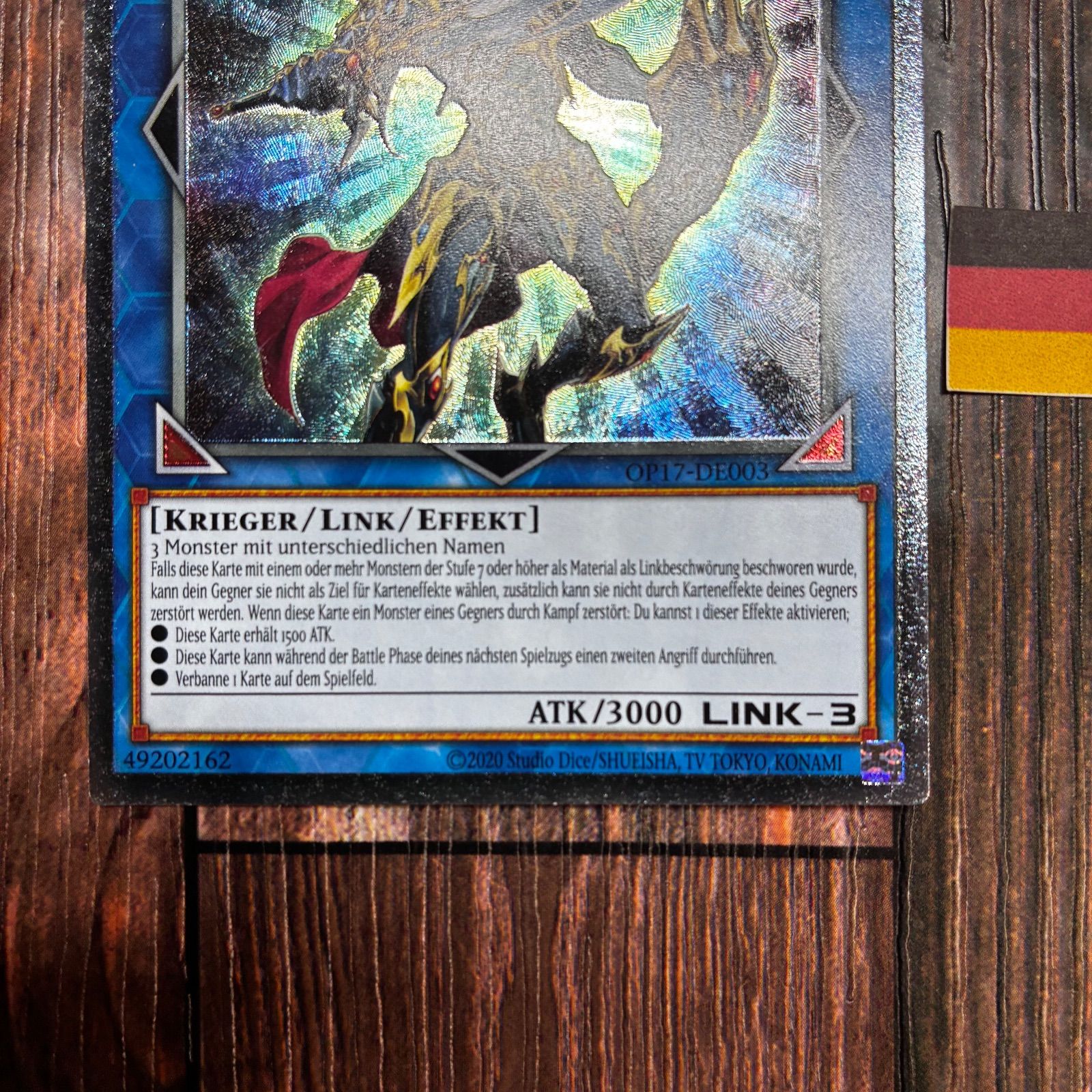 遊戯王 ドイツ版 EU版 混沌の戦士 カオス・ソルジャー レリーフ - メルカリ