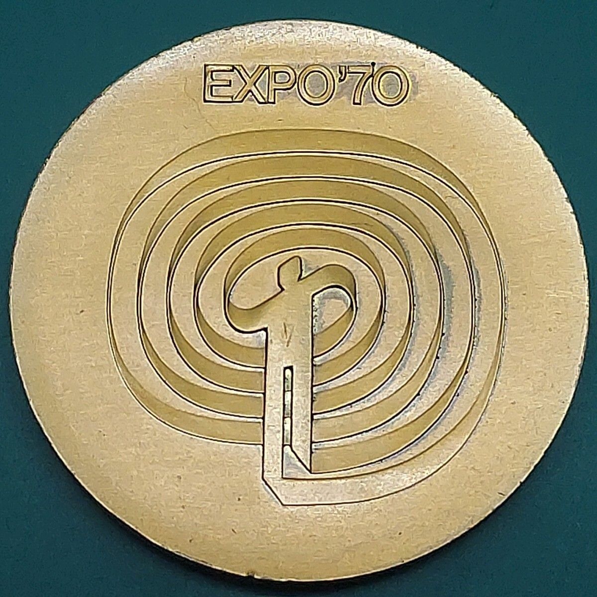 造幣局製】1970年 大阪万博 記念メダル 銅 EXPO'70 日本万国博覧会