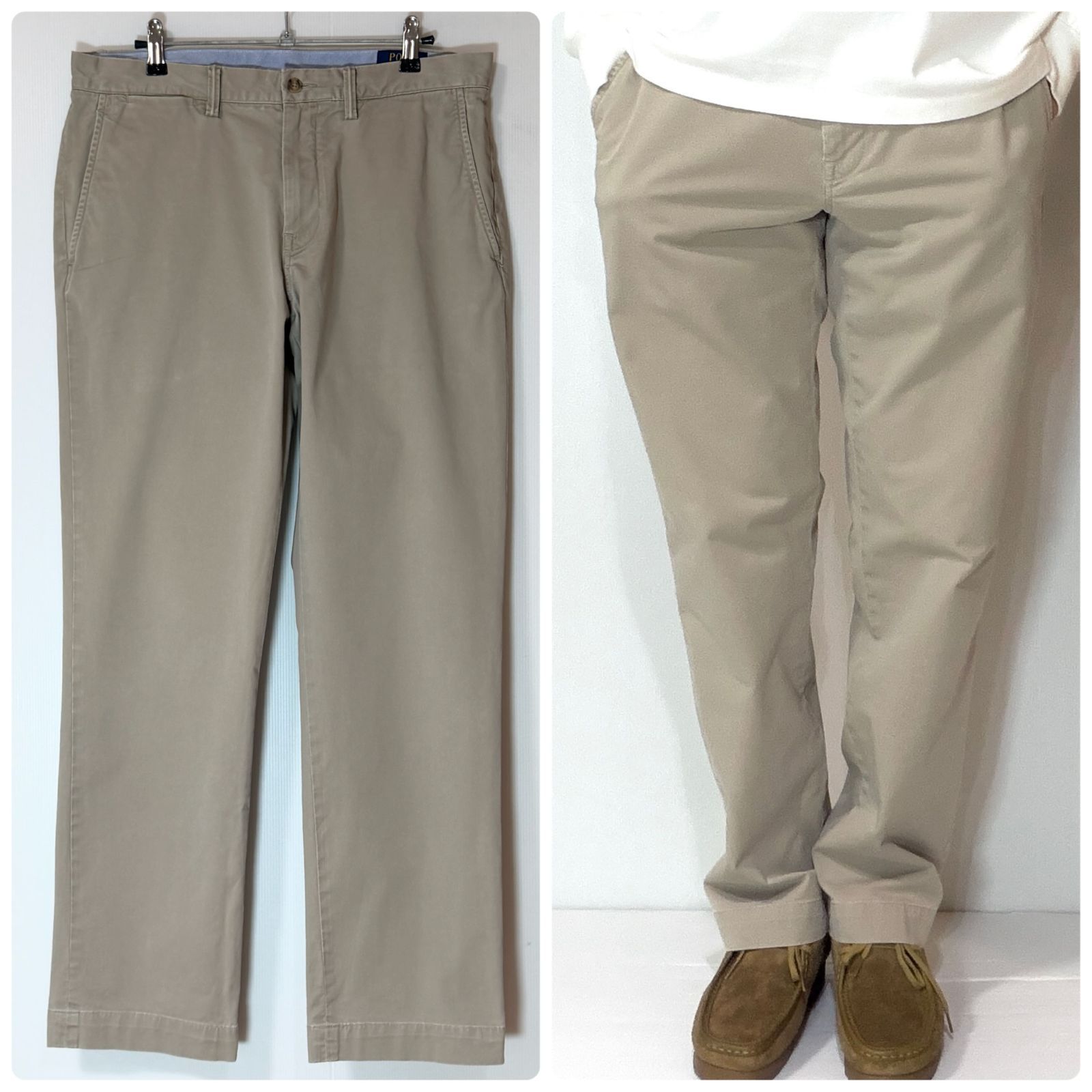 Polo Ralph Lauren ポロラルフローレン ノータック チノパン W33L32