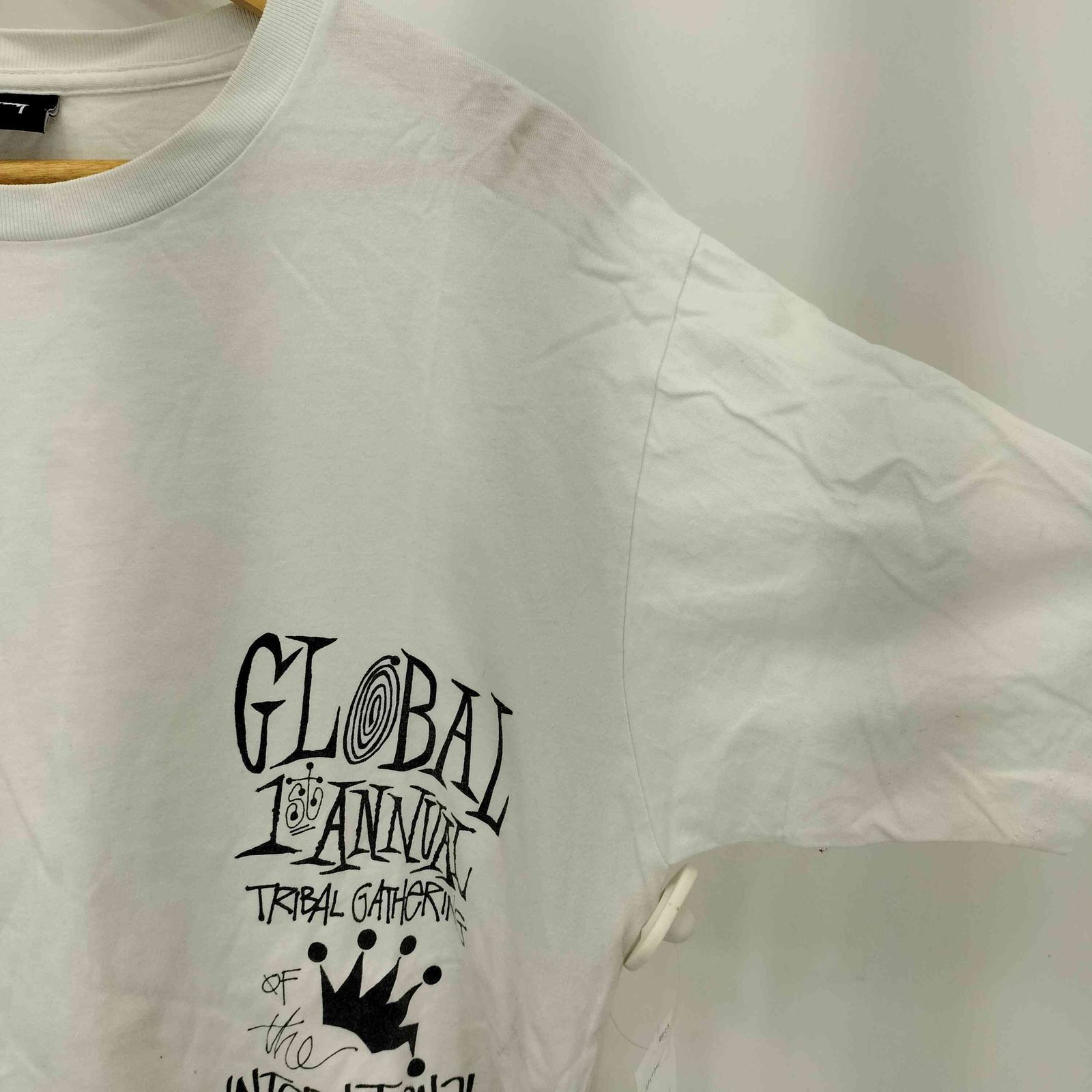 ❗️期間限定SALE❗️STUSSY TRIBE STACK TEE ブラックM Stussy Tribe Stack Black Tee | Senikersku