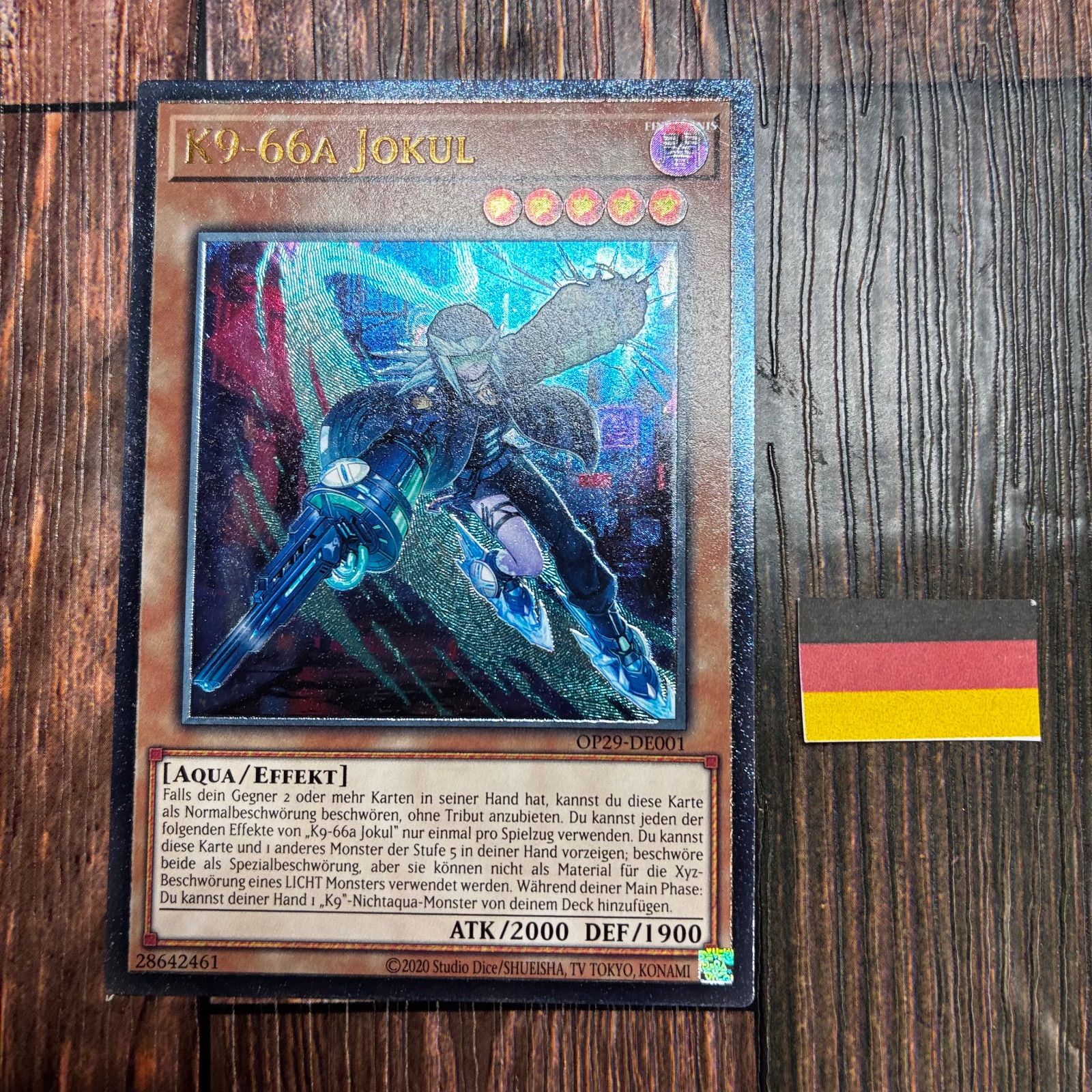 遊戯王 ドイツ版 EU版 K9－66a号 ヨクル レリーフ - メルカリ