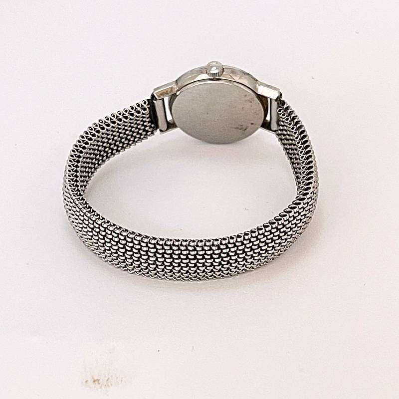 稼働 オメガ デヴィル 手巻き レディース腕時計 シルバーカラー OJ261