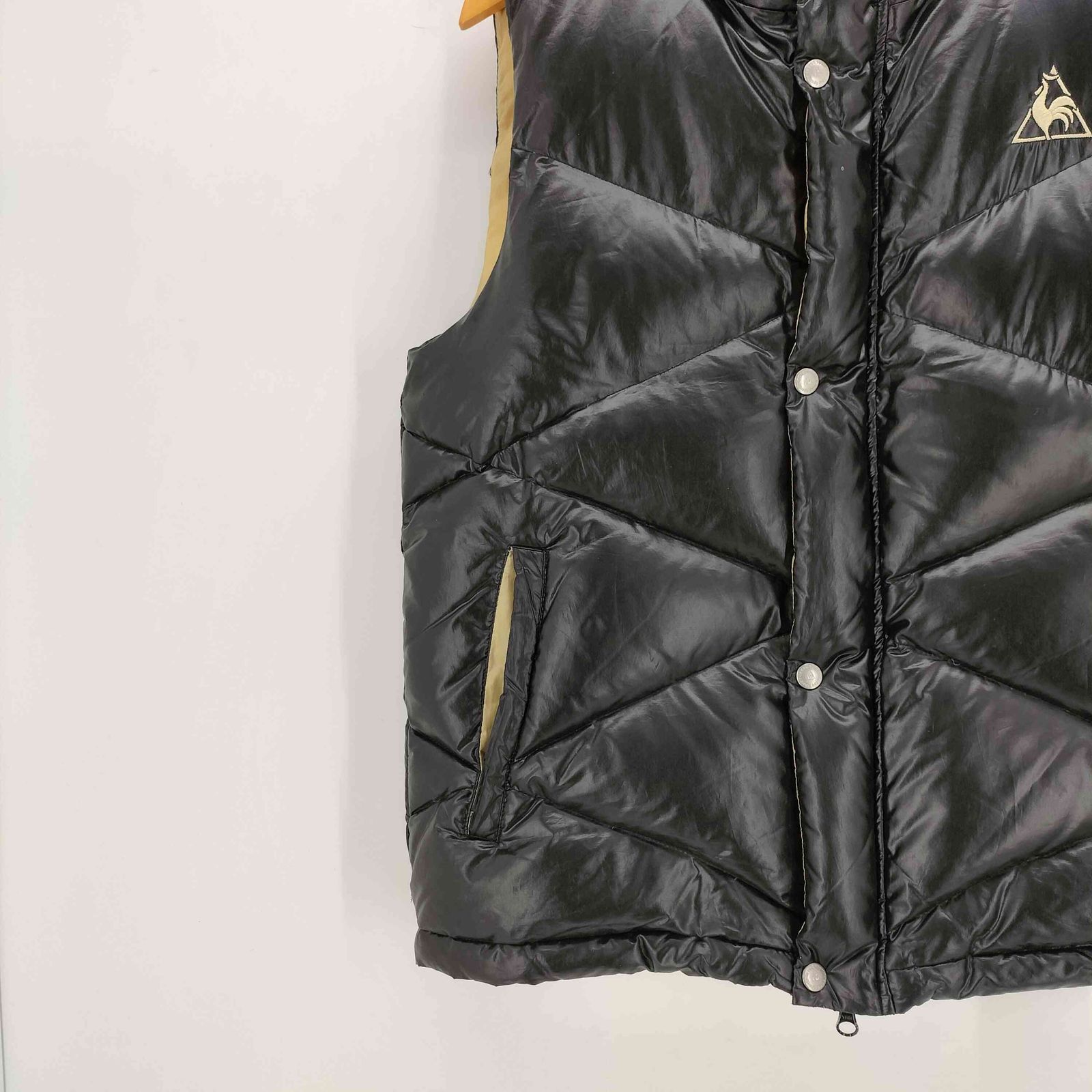 ルコック スポルティフ le coq sportif ロゴ刺繍 スナップボタン