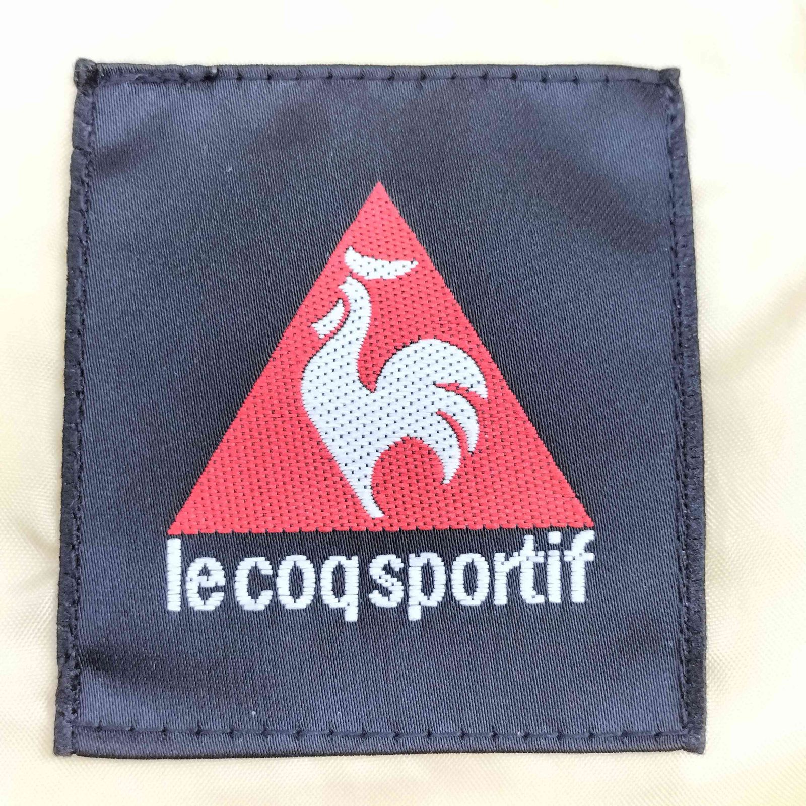 ルコック スポルティフ le coq sportif ロゴ刺繍 スナップボタン