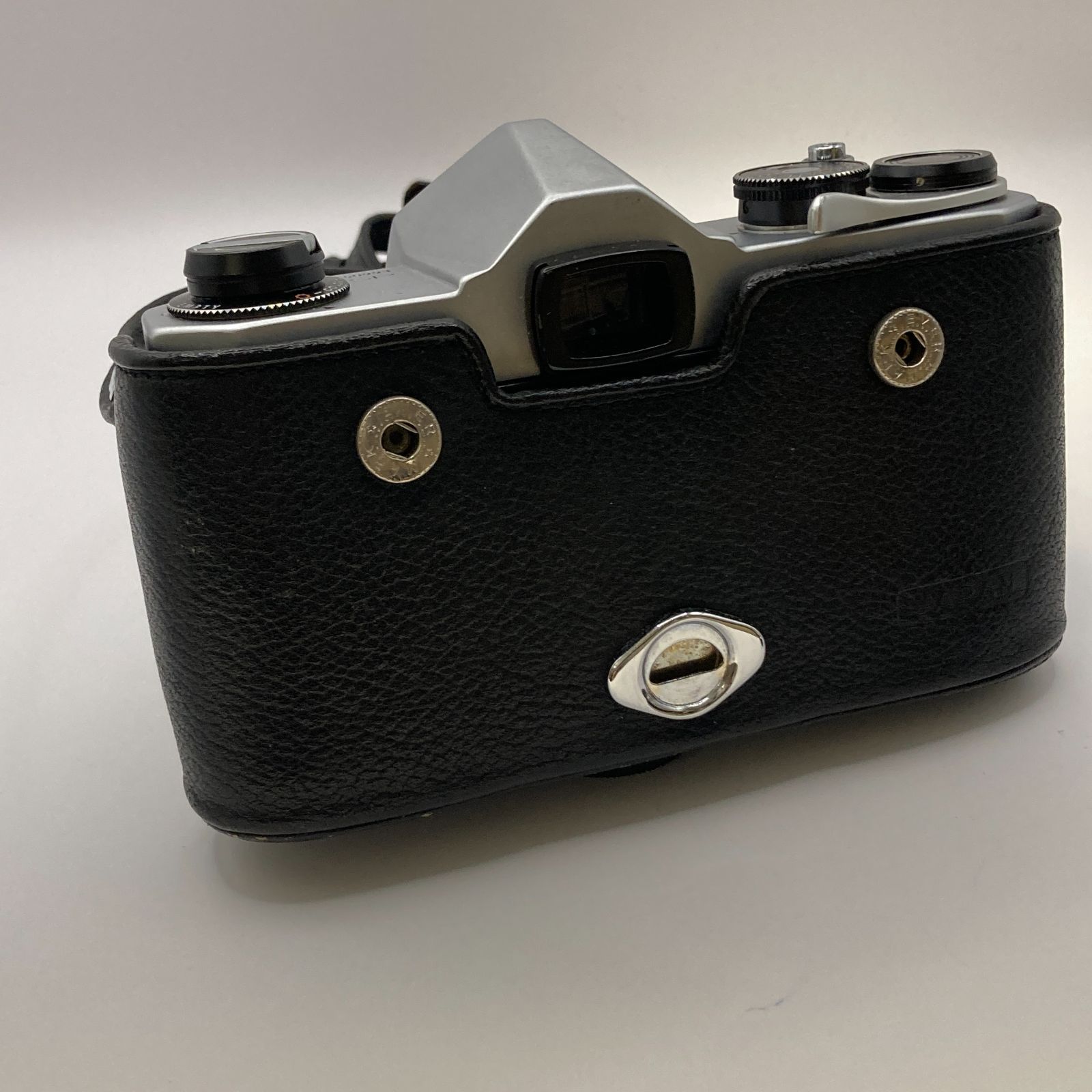 動作確認済】PENTAX SP / Super-Takumar 55mm f1.8 / 純正ハーフケース