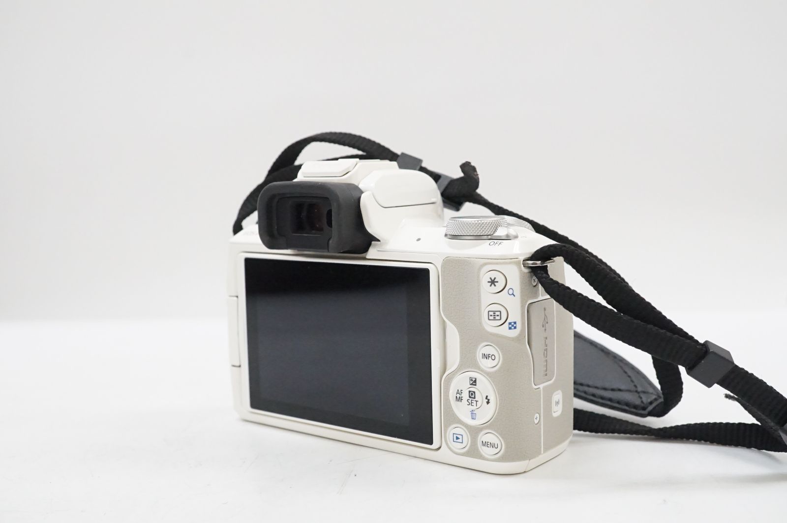 L171714)CANON EOS Kiss M ミラーレス一眼レフ カメラ EF-M 15-45mm 1