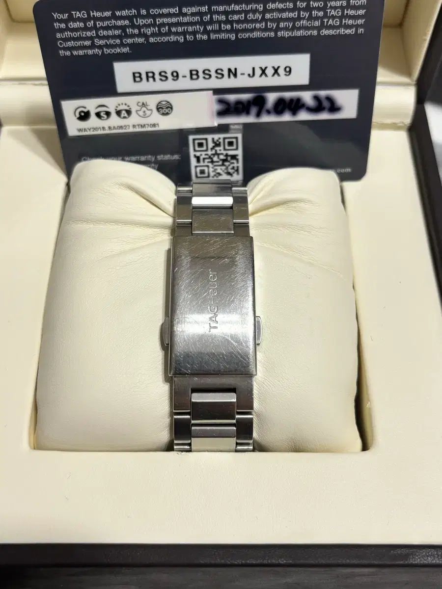  フルセット TAG Heuer タグ ホイヤー アクアレーサー300 デニム文字盤 オートマティック 日本向けサイズ 自動巻き時計 腕時計(アナログ)