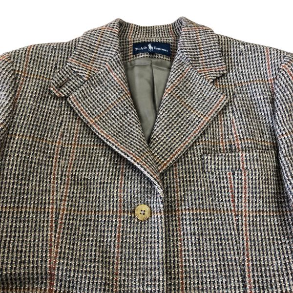 ラルフローレン Ralph Lauren ジャケット チェック テラードジャケット