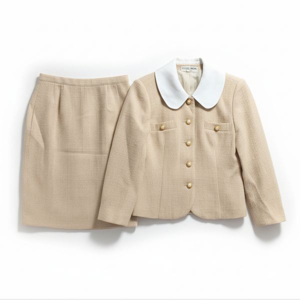 ハナエモリ 森英恵 HANAE MORI スーツ セットアップ ジャケット