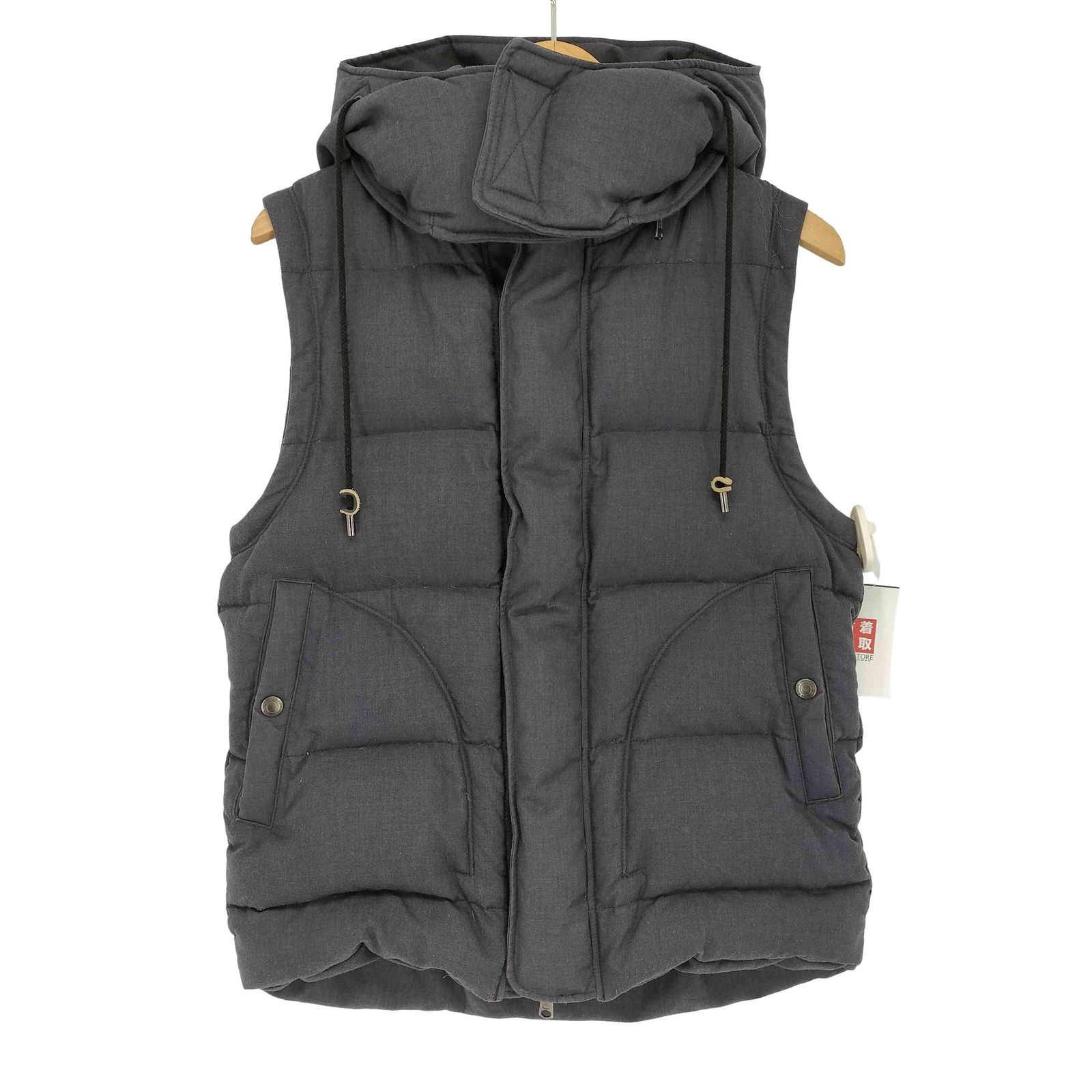 ノンネイティブ nonnative HIKER HOODED DOWN VEST フーデットダウン