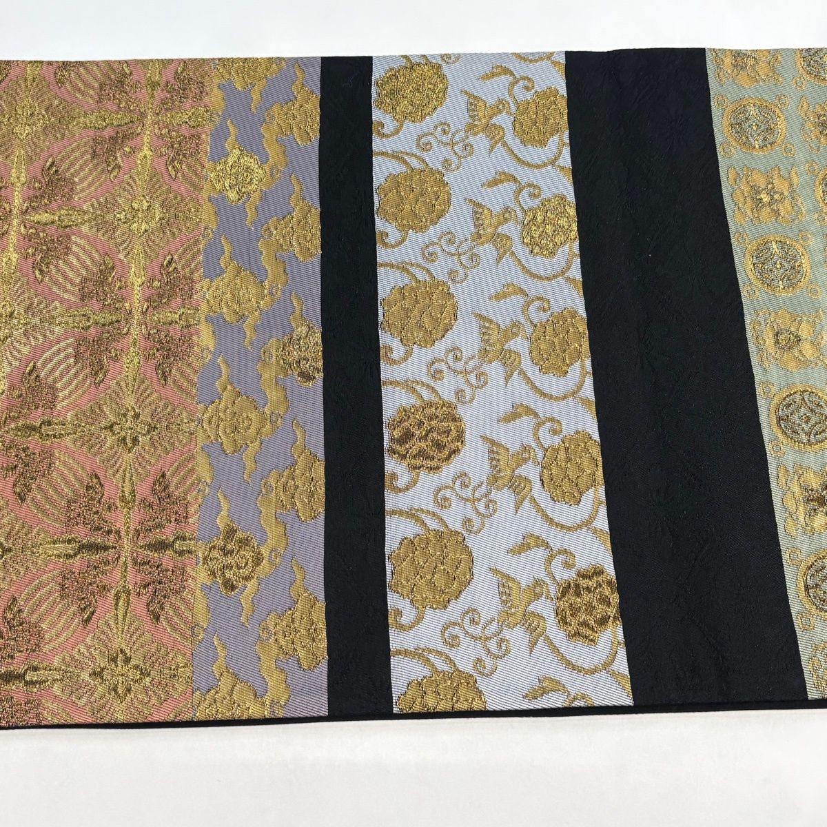 袋帯 美品 名品 六通 正絹 【】 袋帯 美品 名品 六通 正絹