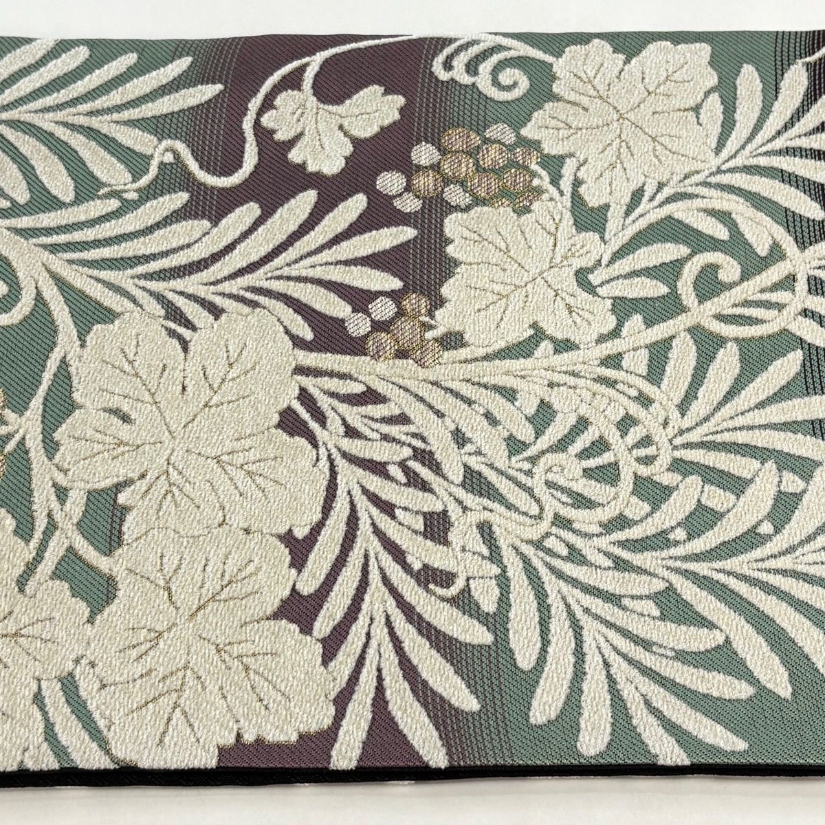 403my1☆六通 袋帯 葡萄唐草 金糸☆美品 403my1☆六通 袋帯 葡萄唐草 金糸☆美品 - メルカリ