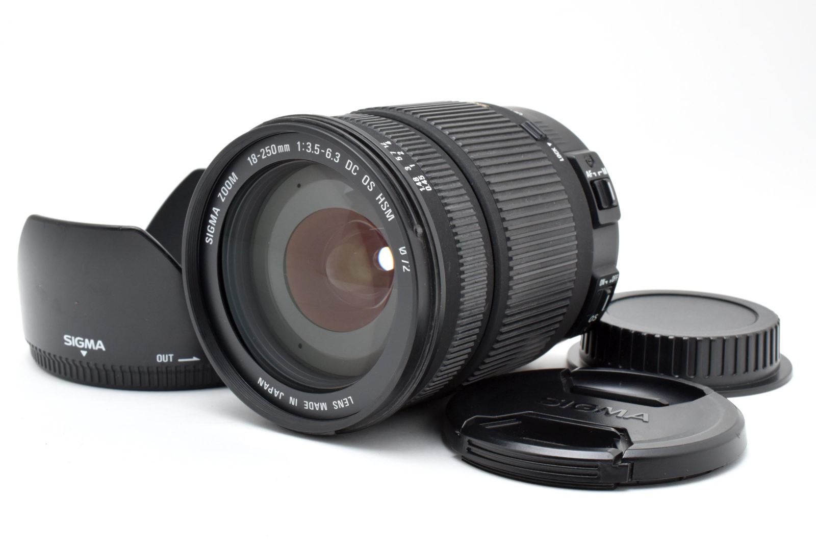 SIGMA Zoom 18-250mm DC OS HSM シグマズームレンズ Amazon.com : Sigma 18-250mm f/3.5-6.3 DC OS HSM IF Lens for Canon