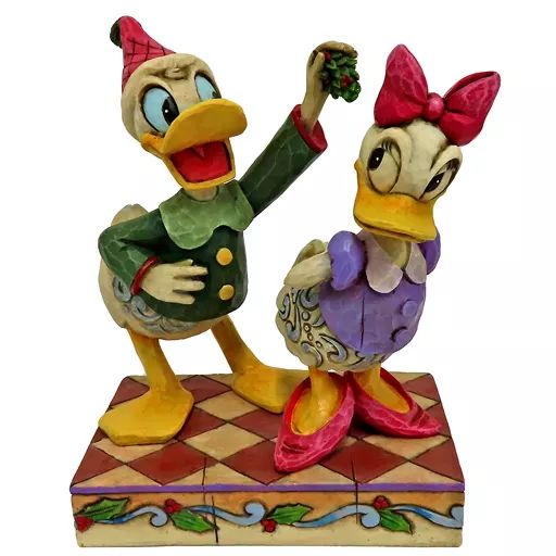 中古】フィギュア ドナルドダック＆デイジーダック Un instant sous le