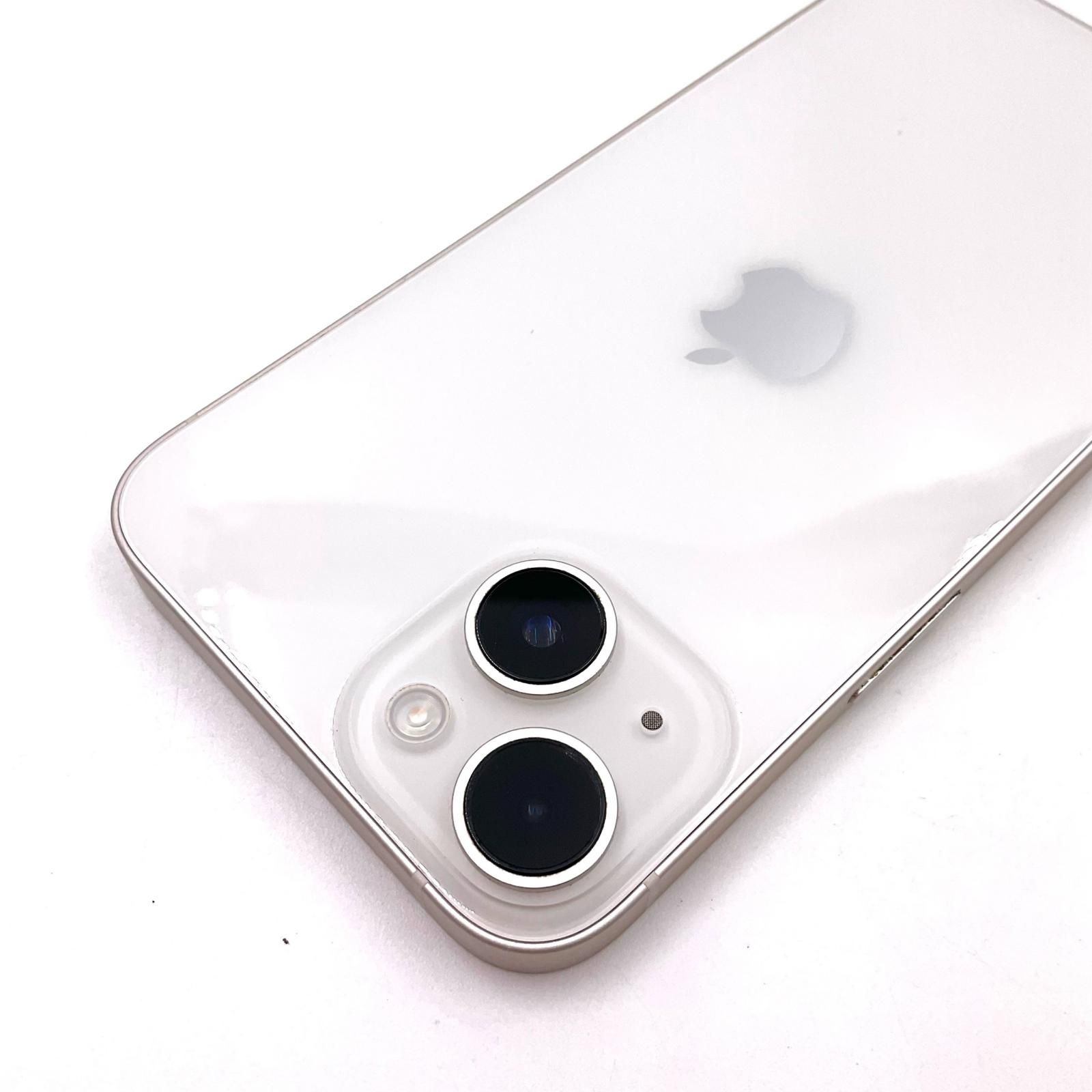 iPhone 14 128GB スターライト SIMフリー 白ロム 動作確認済 82%【全額