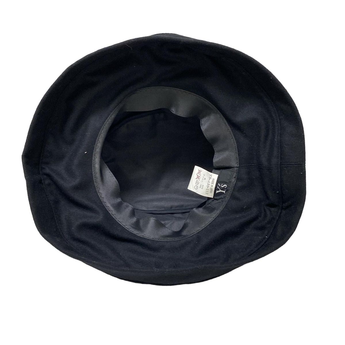 Y's(ワイズ) ハット - 黒 ウール - メルカリ