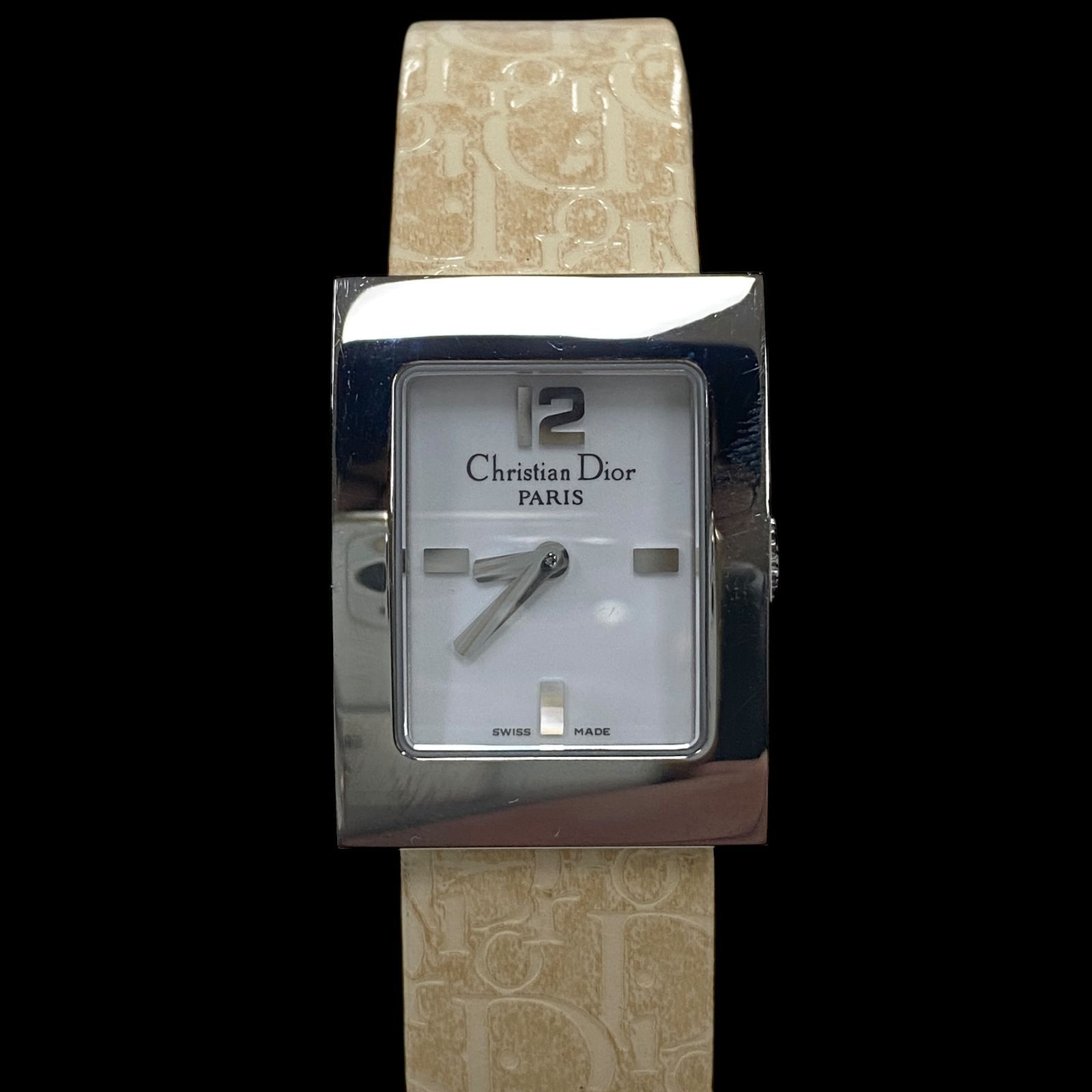 稼働 良品 Christian Dior クリスチャンディオール 腕時計 D78-109